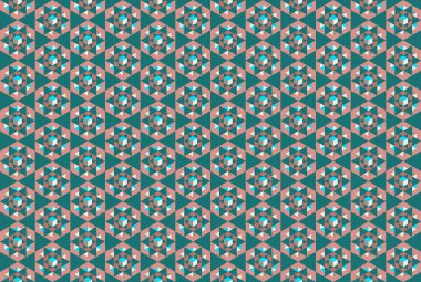 Geometrik elementlerle kusursuz soyut arkaplan