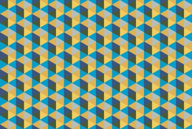 Tekrarlanan şekillerle soyut yaratıcı arkaplan