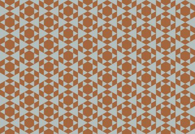 Tekrarlanan şekillerle soyut yaratıcı arkaplan