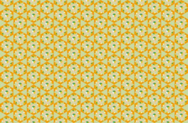 Altıgen desenli modern renkli arkaplan