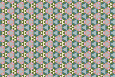 Geometrik elementlerle kusursuz soyut arkaplan