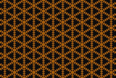 Tekrarlanan şekillerle soyut yaratıcı arkaplan