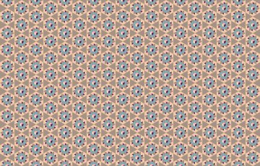 Tekrarlanan şekillerle soyut yaratıcı arkaplan