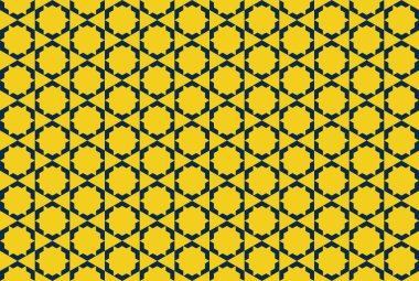 Tekrarlanan şekillerle soyut yaratıcı arkaplan