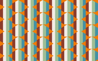 Tekrarlanan şekillerle soyut yaratıcı arkaplan