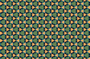 Altıgen desenli modern renkli arkaplan