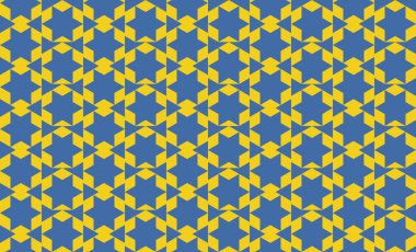 Tekrarlanan şekillerle soyut yaratıcı arkaplan