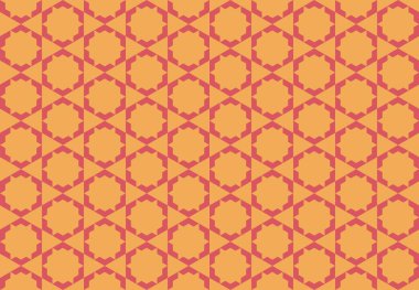 Tekrarlanan şekillerle soyut yaratıcı arkaplan