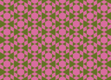 Tekrarlanan şekillerle soyut yaratıcı arkaplan