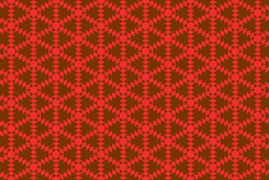 Tekrarlanan şekillerle soyut yaratıcı arkaplan