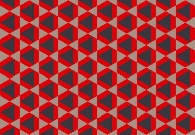 Geometrik elementlerle kusursuz soyut arkaplan