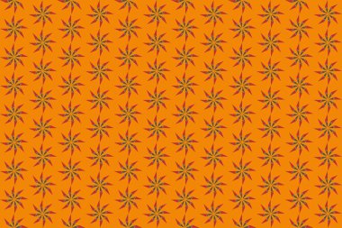 Tekrarlanan şekillerle soyut yaratıcı arkaplan