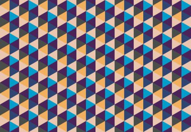 Geometrik elementlerle kusursuz soyut arkaplan