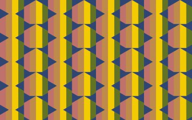 Tekrarlanan şekillerle soyut yaratıcı arkaplan