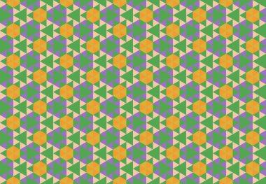 Geometrik elementlerle kusursuz soyut arkaplan