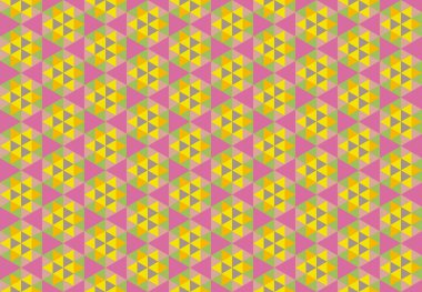 Altıgen desenli modern renkli arkaplan