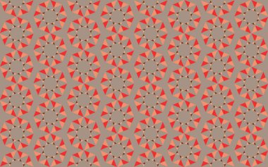 Geometrik elementlerle kusursuz soyut arkaplan