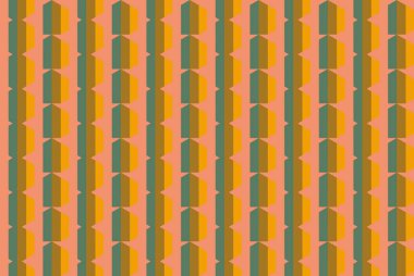 Altıgen desenli modern renkli arkaplan