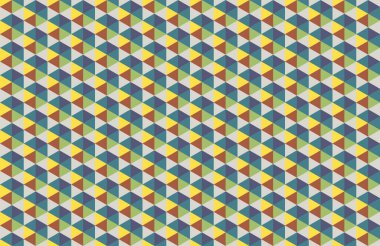 Altıgen desenli modern renkli arkaplan