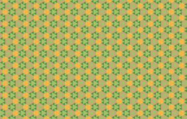 Altıgen desenli modern renkli arkaplan