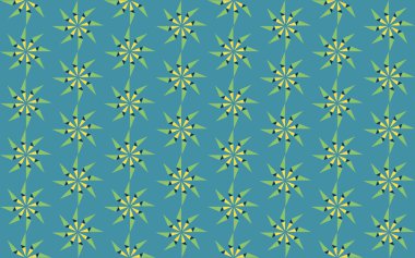 Altıgen desenli modern renkli arkaplan