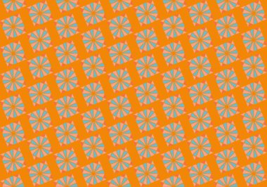 Tekrarlanan şekillerle soyut yaratıcı arkaplan