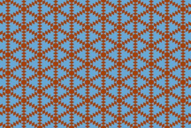 Altıgen desenli modern renkli arkaplan