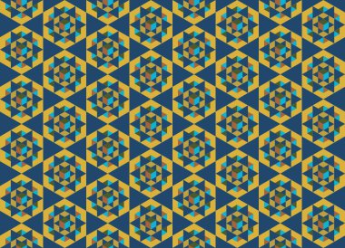 Geometrik elementlerle kusursuz soyut arkaplan