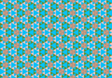 Altıgen desenli modern renkli arkaplan