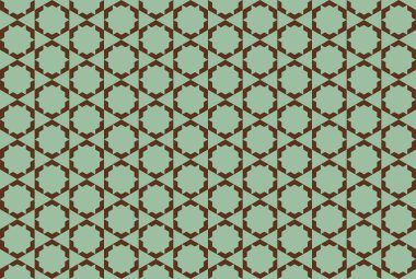 Tekrarlanan şekillerle soyut yaratıcı arkaplan