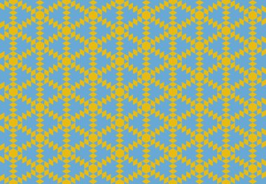 Geometrik elementlerle kusursuz soyut arkaplan