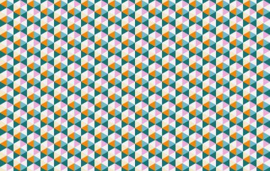 Geometrik elementlerle kusursuz soyut arkaplan