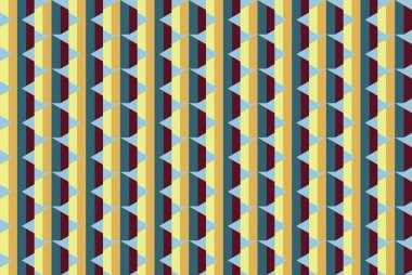 Tekrarlanan şekillerle soyut yaratıcı arkaplan