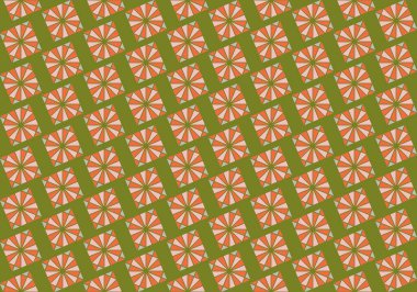 Altıgen desenli modern renkli arkaplan