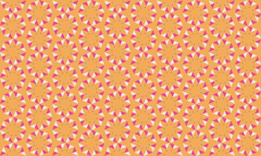 Altıgen desenli modern renkli arkaplan