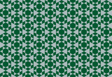 Altıgen desenli modern renkli arkaplan