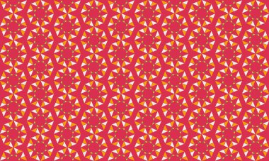 Altıgen desenli modern renkli arkaplan