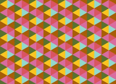 Geometrik elementlerle kusursuz soyut arkaplan