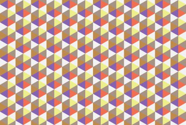 Tekrarlanan şekillerle soyut yaratıcı arkaplan