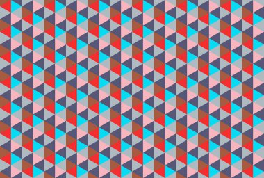 Tekrarlanan şekillerle soyut yaratıcı arkaplan