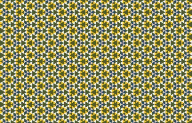 Altıgen desenli modern renkli arkaplan