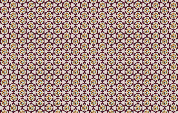 Tekrarlanan şekillerle soyut yaratıcı arkaplan