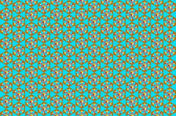 Tekrarlanan şekillerle soyut yaratıcı arkaplan