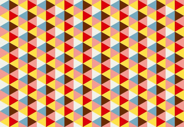 Бесшовный абстрактный фон с геометрическими элементами