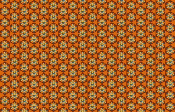 Altıgen desenli modern renkli arkaplan