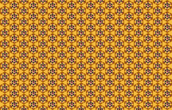 Altıgen desenli modern renkli arkaplan