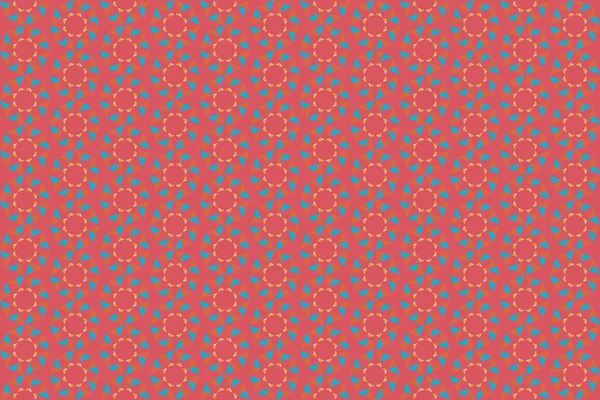 Tekrarlanan şekillerle soyut yaratıcı arkaplan