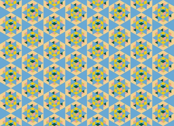 Tekrarlanan şekillerle soyut yaratıcı arkaplan