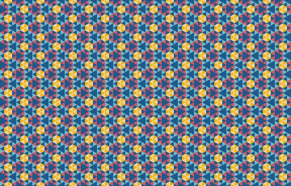 Altıgen desenli modern renkli arkaplan