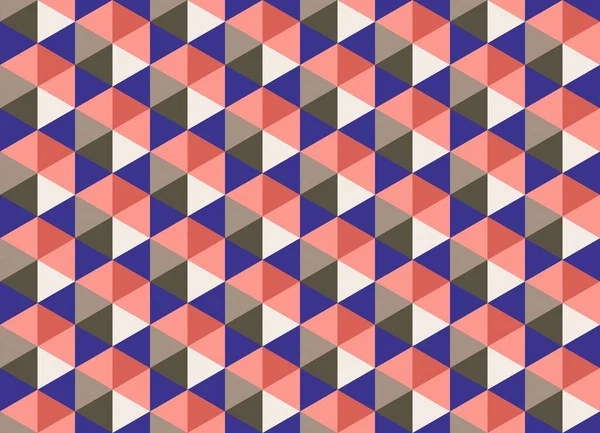 Altıgen desenli modern renkli arkaplan